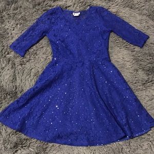 Royal blue girls dress 👗